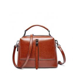 Wholesale Real Leather Women Handbags Doctor Bag Ladies Hand Bags