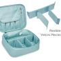 Travel Makeup Cosmetic Case Storage Bag Cosmetic Bag Portable Artist Storage Bag with Adjustable Dividers for Cosmetics Makeup