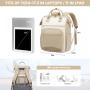 LOVEVOOK wholesale waterproof Business Computer bag large capacity Nurse Teacher College 15.6in laptop travel backpack for women