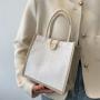 2024 Portable Linen bags for Women Shoulder Bag Small Japanese Satchel for Work and Lunch Carry