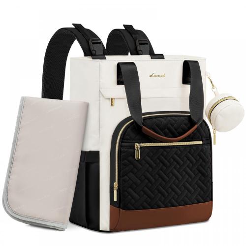 LOVEVOOK Custom Waterproof Daily Baby Diaper Bag with Changing Pad & Pacifier Case Fashion High Quality Mommy Bag Backpack