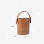 Customized Logo Wholesale Designer Luxury Handbag For Women Mini Bucket Bag Crossbody Bag Lady Pu Leather Big Capacity Tote Bag