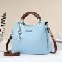 New wholesale 2024leather fashion quilted leather designer women's shoulder bags large capacity handbags for women luxury