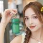 HR629 Women Lipstick Storage Bag Girl Portable Mini Simple Hand Cosmetics Headset Travel Makeup Bag PVC Coin Purse Wallet