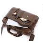 XL346 Genuine Leather Message Bags Men's Business Durable Laptop Bags Practical Simple Shoulder Bag Customized Logo Beiefcase