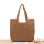 CCF663 Single-Shoulder Straw Bag 2023 Summer Hand Straw Weaving Beach Bag For Women Holiday Shopping Straw Sea Bag