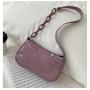 Korean 2021 New Alligator Underarm Bag Ins Single Shoulder Bag Female Pu Ladies handbags