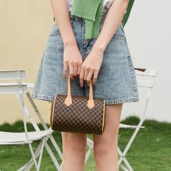 New Fashion Trendy Print Handbags Luxury Pu Leather Crossbody Bag Boston Pillow Bag Shoulder Bags for Women