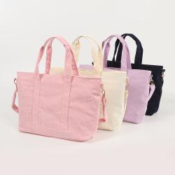 Customized Corduroy tote bag small MOQ spot fashion handbag large capacity portable travel bag weekend bag
