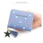 OEC002  Fashion 2023 New Women Short Wallet High Quality Tassel Zipper Leather Pocket Manufacturer Short Wallet Women