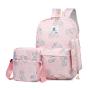 Gelory Factory Direct Sale Large Capacity 3 In 1 Backpack Custom Oxford High School Bag Teenager Schoolbag Set For Girl