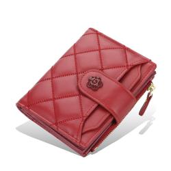 OEW005 Women Wallet Luxury Ladies Purse Fashion PU Leather Card Holder Multi-card Position Purse Money Bag Small Coin Purse