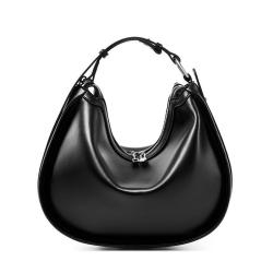 New niche design leather simple and high-end single shoulder crossbody versatile women's bag