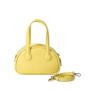 New Candy Color Single Shoulder Crossbody Bag Small and Medium Half Round Dumpling Bag Shaped Handheld Saddle Bag