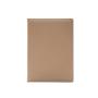 A4 A5 high quality soft PU leather custom emboss logo leather diary notebook cover
