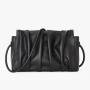 Customs Handbag Luxury Lady Designer Bag Soft Leather CrossBody Bag Pleated Pattern Women Shoulder Bag
