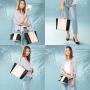LOVEVOOK 2021 wholesale dropship fashion pu leather handbag lady 3pcs tote handbags brand designer women purses and handbags