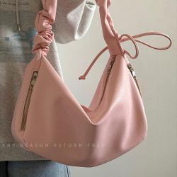 KBW719 Folded Cloud Bag New Style Temperament Minimalist Women Bag Large Capacity Shoulder Underarm Dumpling Bag