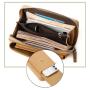 HR305 Vertical Women's Mobile Phone Storage Bag New Product One Shoulder Crossbody Bag PU Leather Multi Card Function Wallet