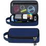 Gelory Portable Large Capacity Pencil Case Durable Pen Pouch Minimalist Office Stationery Organizer Bag with Handle