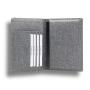 Hot selling canvas passport holder slim RFID card holder passport cover