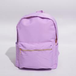 Keymay No MOQ 11 colors Personalized Women's Backpack Wholesale Custom Travel Storage Bag Waterproof Nylon School Kids Backpack