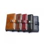 ZF327 RFID Anti-theft Brush Carbon Fiber Men Wallet Card Case Short Multifunctional Money Clip Daily Convenient