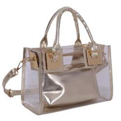 KBW262 2023 New Female Beach Bag Single Shoulder Handbag Crossbody Bag Transparent Jelly Trend Women's Bag