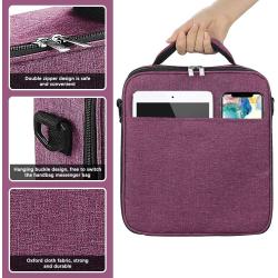 Gelory Bento Take Away Bag Lunch Box Large Insulated Freezable Cooler Bag Waterproof For Office Work Picnic