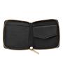 OEM genuine leather ladies wallet rfid protection zip around wallet