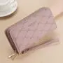 KBW466 Women Wallet Long Double Zipper Wallet Girls 2023 New Fashion Bow Clutch Bag Good Quality PU Ladies Money Card Clip
