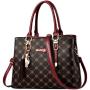Bags for Women Fashionable Middle-Aged Ladies Shoulder Bag Large Capacity Temperament Portable Slung with Single Chain Strap