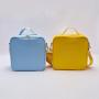 Eco Friendly 8 Colors Stock Kids Children Boys Girls Back To School Portable Adjust Strap Waterproof Nylon Insulated Lunch Bag