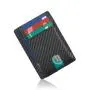 Custom Minimalist Leather Credit Card Holder RFID Blocking Business Leather ID Card Holders Wallet