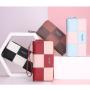 OEW211Business ID Credit Card Holder Hot Sale Fashion Design Women Wallet Long Wallet Double Zipper Coin Purse