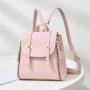 customization fashion artificial leather backpack elegant womens backpack purse leisure shoulder bags