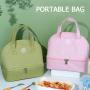 ZR167 Lunch Box Heat Preservation Portable Large Capacity Student Work Bag Aluminum Foil Thickened Lunch Bag
