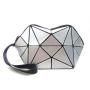 LOVEVOOK Fashion geometric small wallet PU material geometric luminous hand bag purse