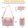 LOVEVOOK 2024 Weekender Bag Purse for Women Cute Travel Gym Delivery Tote Bag with Toiletry Pouch Carry On Overnight Duffel Bags