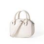 Wholesale Customized LOGO Cute Solid Color Women's Handbag Red Mini Square Tote Chubby Bag Tiny
