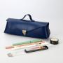 Wholesale beautiful nice design pencil case pen pouch leather kit leather case pen