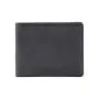 Brand customized high quality vegetable tanned leather bifold wallet purse for men with coin pouch