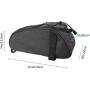 Essential Series Convertible Bike Trunk Bag/Pannier Large Capacity Touchable Cycling Accessories
