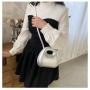 KBW273 2023 New Simple Women's Bag Fashion Senior Sense Saddle Bag Good Quality Cross Slant Shoulder Bag