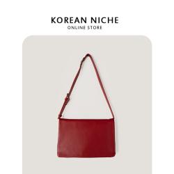 Fashion Large Capacity PU Material Handbag Ladies Underarm Shoulder Bag Waterproof Armpit Bag