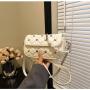 2024 fashion heart decoration ladies sling bag popular handbags pearl chain shoulder bags for woman
