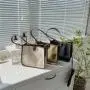 Wholesale Korean Fashion Casual Women Handbags Simple Shoulder Bag Women Mini Canvas Tote Bag Women Canvas Bag