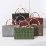 HR681 Women New Designed Diamond Brightly Clutch Handbag Fashion Retro Dinner Bag Ladies Luxury Metal Handheld Party Bag