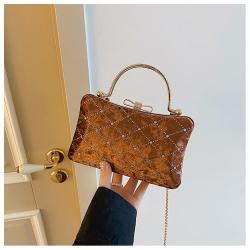 Factory Wholesale Clutch Bags Ladies Bling Women Rhinestone Bag Women Velvet Handbags Cheap Shoulder Bags
