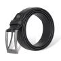 Factory direct leather men belt adjustable leather strap belt pin buckle belt for men